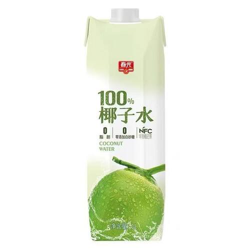 春光100%NFC椰子水1升纯天然电解质运动健身饮料0添加非浓缩 - 图3