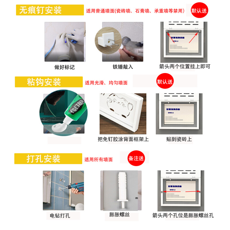 新款电表箱装饰画多媒体弱电箱遮挡挂画电闸配电箱网线盒简约壁画-图2