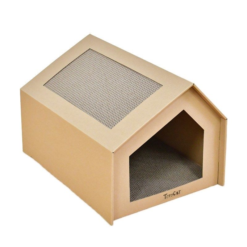 猫屋纸箱牛奶瓦楞纸耐磨特大号抓封闭式玩具猫壳纸猫咪透气磨板爪,淘宝优惠券,粉丝福利购,淘宝优惠卷