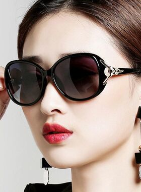 偏光太阳镜女2025新款小脸款网红狐狸个性眼镜女韩版潮防紫外线
