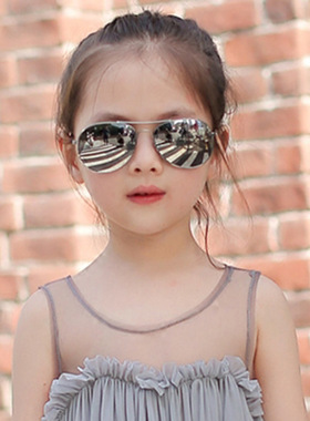 韩版新款儿童太阳镜防紫外线男童酷宝宝墨镜女童时尚防晒偏光眼镜