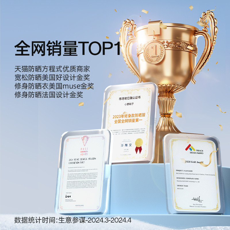 【超值特惠】小野和子立领修身防晒衣女防紫外线运动防晒外套TK