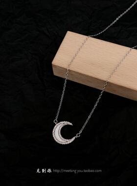 《当时的月亮》S925银浪漫项链