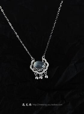 【岁岁平安】999纯银项链送闺蜜