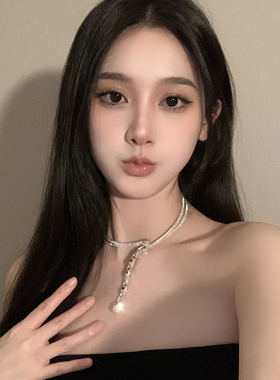 BXA破例心动～爆闪项链女choker颈链轻奢高级感项圈锁骨链礼服用