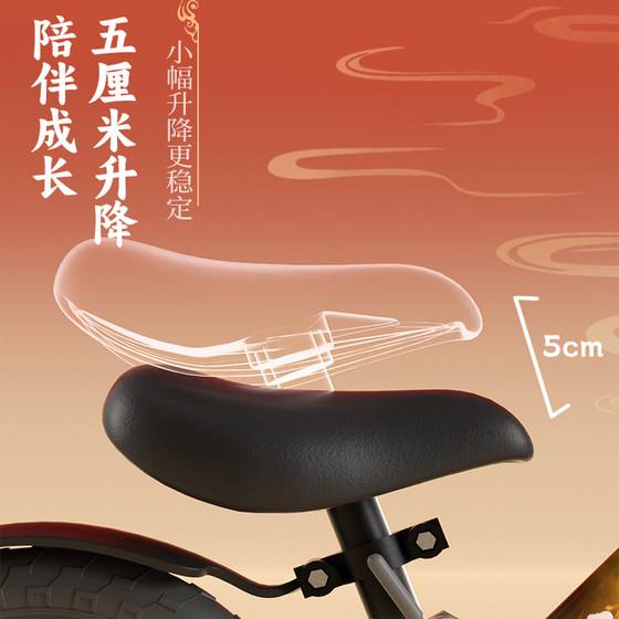 Children's balance car 1-3-6 years old without pedals two-in-one scooter 2 entry-level baby toddler scooter for boys and girls