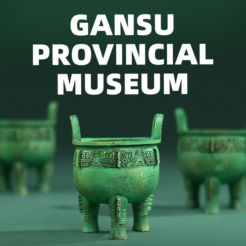 甘肃省博物馆文创文物经典复原款冰箱贴蓝莲盏铜奔马留言贴伴手礼