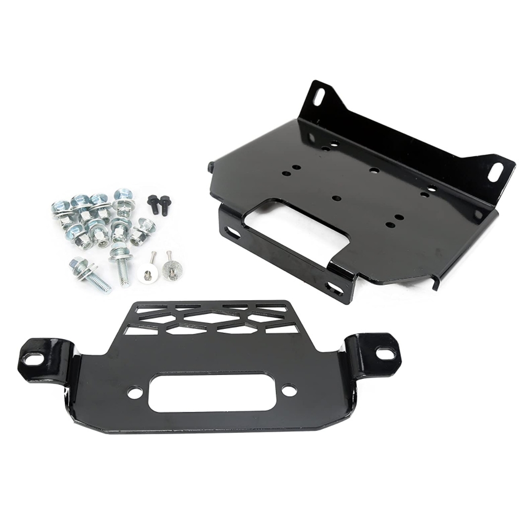 北极星POLARIS RZR 900/1000 15-2018UTV绞盘支架 绞盘安装板支架 - 图2