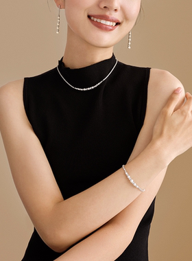 【美呀呀Liya】许我耀眼许妍赵露思同款欧比雅比仿珍珠拼接手链