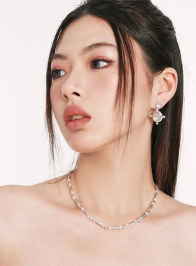 roole天然石夏日手工海边短款