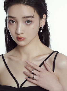 roole女白金少女蝴蝶结原创设计