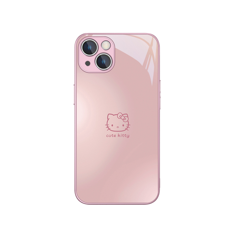 HelloKitty凯蒂猫手机壳适用苹果15promax情侣新款iPhone14帕恰狗13pro简约12高级感11金属漆玻璃8plus7韩系x - 图3