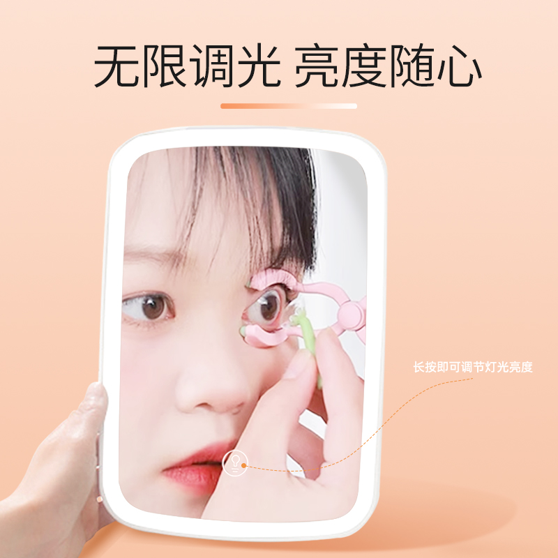 迪福伦OK镜角膜塑形镜辅助佩戴镜硬镜RGP隐形眼镜可折叠LED补光镜