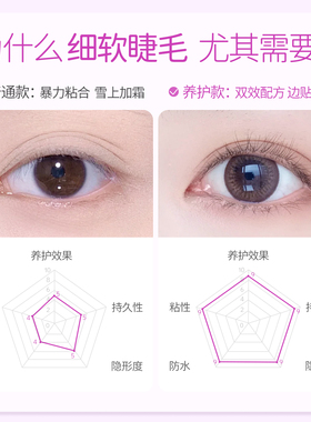 DUO睫毛胶水养护细软易断真睫毛