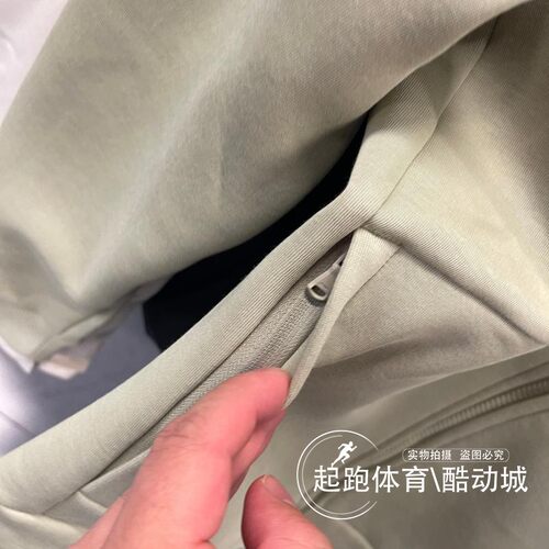 李宁男子2025春季新款健身系列运动休闲舒适开衫连帽卫衣 AWDV613 - 图2