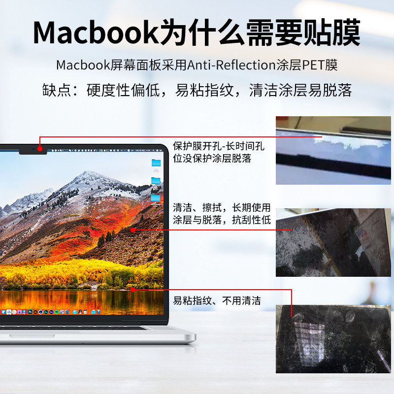 适用MacBookAir屏幕膜2025苹果笔记本电脑贴膜Pro防蓝光M4防反光