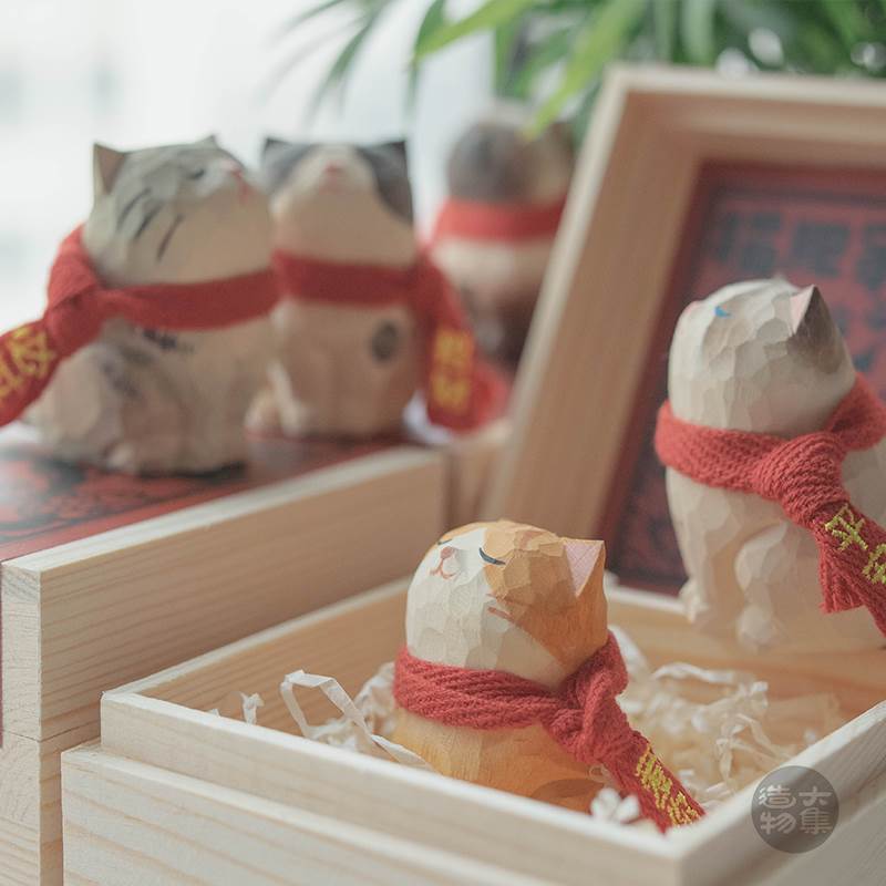 猫脚家具木彫骨董品宝箱貴重古道具