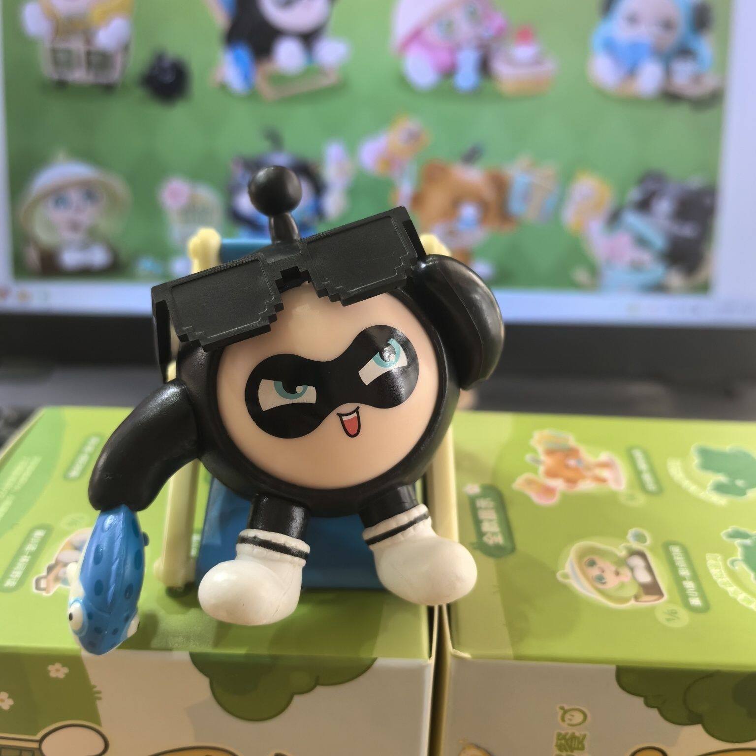 蛋仔派对手办蛋仔派对手办一起去野餐系列潮玩盲盒公仔玩偶小摆件玩具儿童礼物