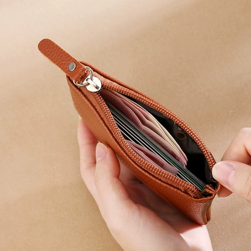 Ультратонкая маленькая сумка клатч, картхолдер, короткий кошелек, маленькие универсальные монеты, ключница