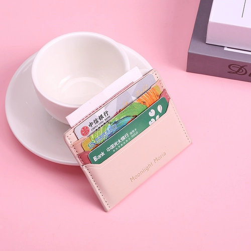 Маленький картхолдер, ультратонкие тонкие карточки для водительских прав, маленькая сумка через плечо, из натуральной кожи