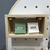 Support custom-made round hole solid wood hole board accessories