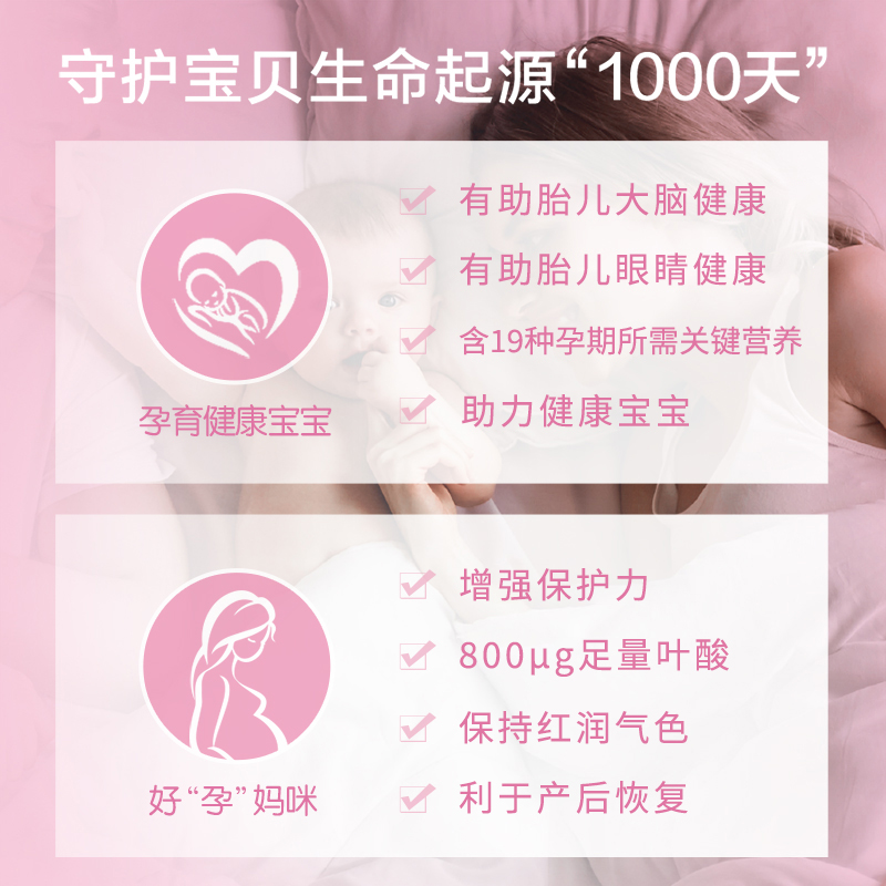 【自营】澳洲Elevit爱乐维孕妇叶酸片孕期哺乳期怀孕营养100粒2盒 - 图1