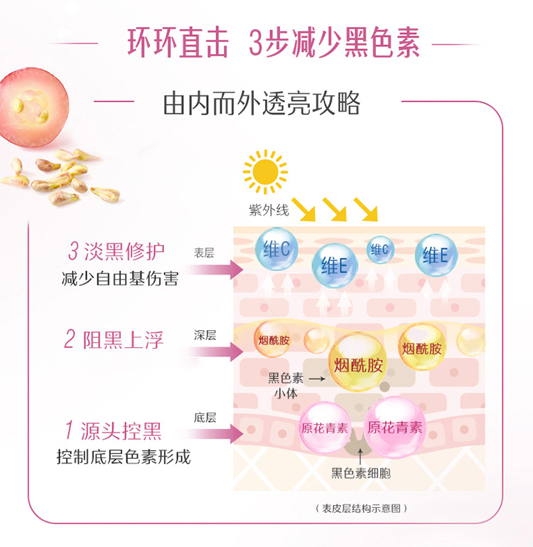 【自营】澳洲swisse葡萄籽+片烟酰胺 天猫国际健研馆葡萄籽提取物