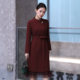 Yingzhi Shangju's beautiful red woolen woolen thick coat