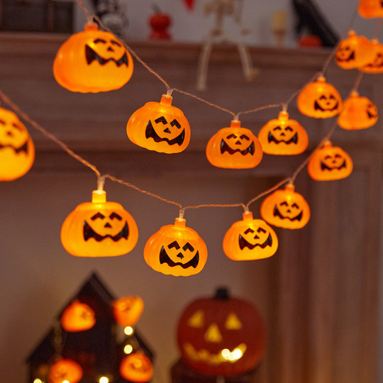 Halloween pumpkin lantern scene decoration DIY