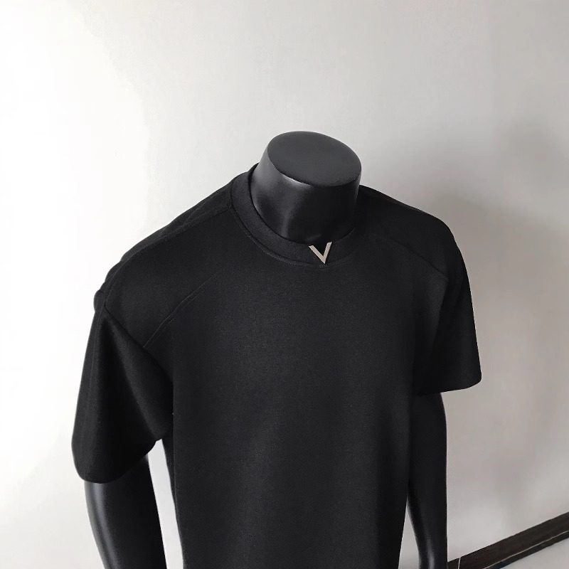 特大码300斤黑色cleanfit正肩短袖男夏季美式重磅T恤金属V领半袖2,淘宝优惠券,粉丝福利购,淘宝优惠卷