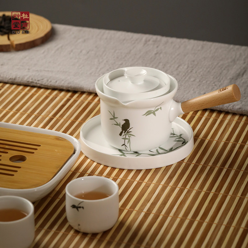 杜甫草堂 客至茶具礼盒 博物馆文创礼品茶具茶盘套装父亲节礼物