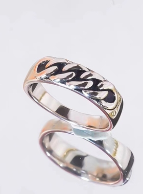 PRINGXY同款小众链条编织戒指