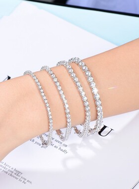 百搭牛头款玫瑰金情侣首饰手链