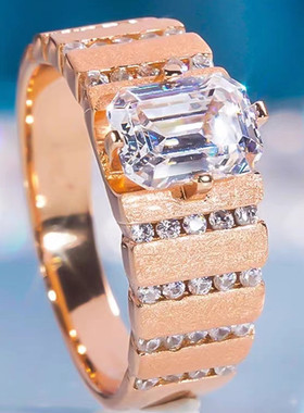 PRINGXY男奢华宽版男戒