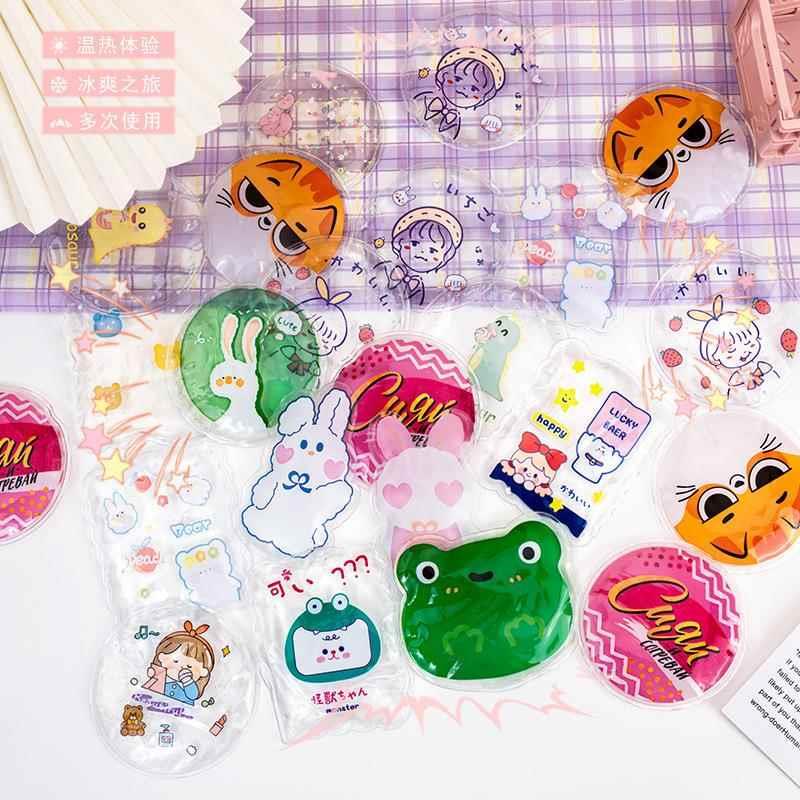 夏季清凉冰宝冰袋物理便携冰包冰敷袋降温冷敷袋迷你可爱学生 - 图0