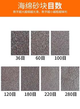 除锈打磨砂纸金属抛光神器沙纸磨铁工具生锈去锈除漆铁皮栏杆粗目