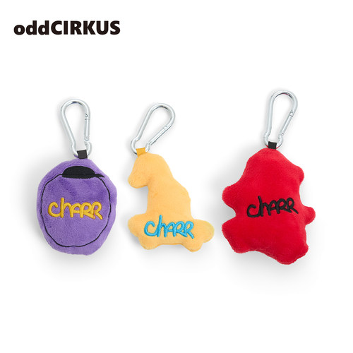 oddCIRKUS x Charr 联名 玩偶包挂公仔挂件书包挂饰钥匙扣玩具 - 图0