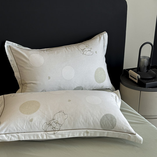 A类全棉磨毛枕套一对装纯棉冬天宿舍枕头套48x74cm枕芯定制信封枕