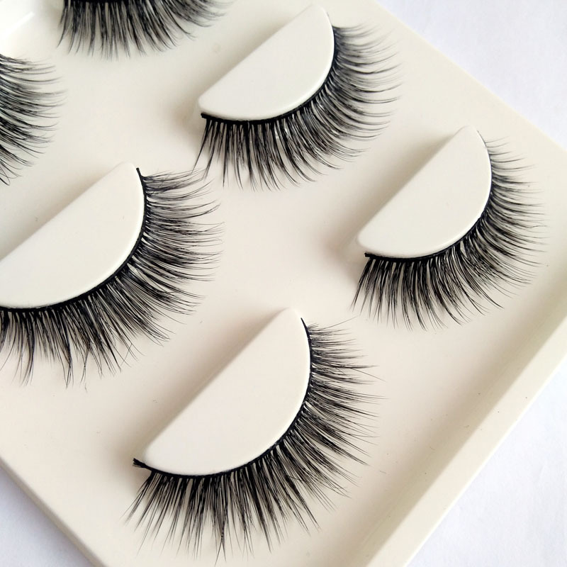 Mink Hair Eyelashes 3D Long Natural False Eye Lashes假眼睫毛 - 图1