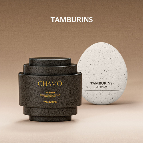 TAMBURINS护手霜蛋形唇膏组合 落日霞光 玫瑰木香 留香送女友礼物 - 图2