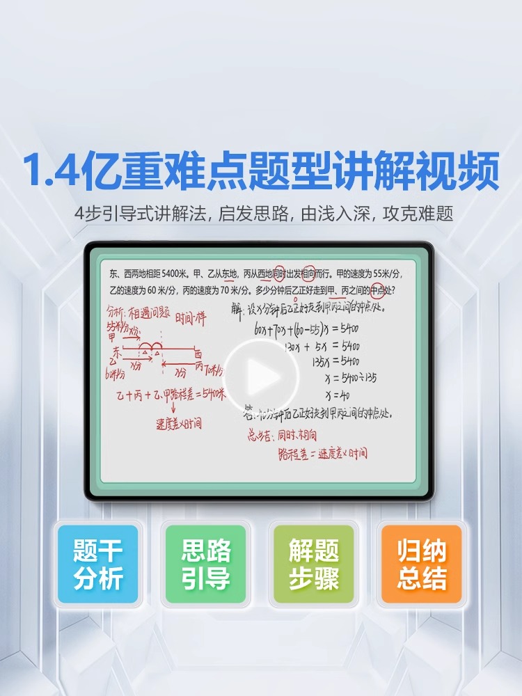 步步高学习机A7英语点读机学生智能平板家教机电脑-图3