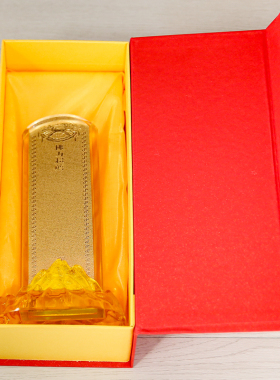 金山水晶牌位架玻璃摆件