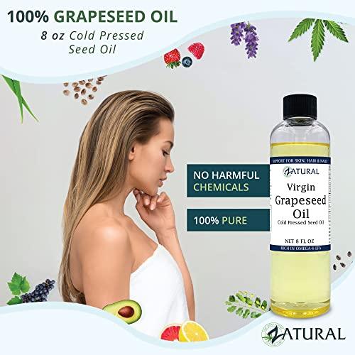 Zatural GrapeSeed OilCold Pressed Virgin Undiluted 100_虎窝淘