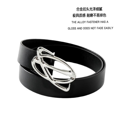 BWFA新品抽象土星中性男女款腰带皮带年轻人裤带潮流设计感小众 - 图2