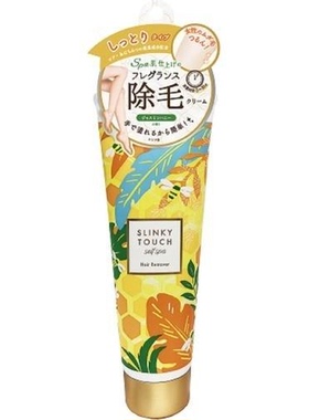 Slinky Touch 全身可用脱毛膏黄色浓厚保湿温和型110g/粉色强效型