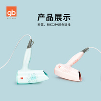 gb good kid children electric hair dryer portable 2 blocked thermostatic blow baby child hair dryer comfortable to adjust wind speed