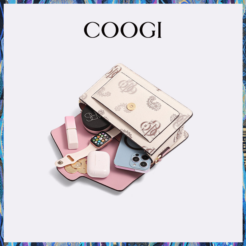 COOGI轻奢女士包包腋下包斜挎包单肩包高级感送女友老婆生日礼物,淘宝优惠券,粉丝福利购,淘宝优惠卷