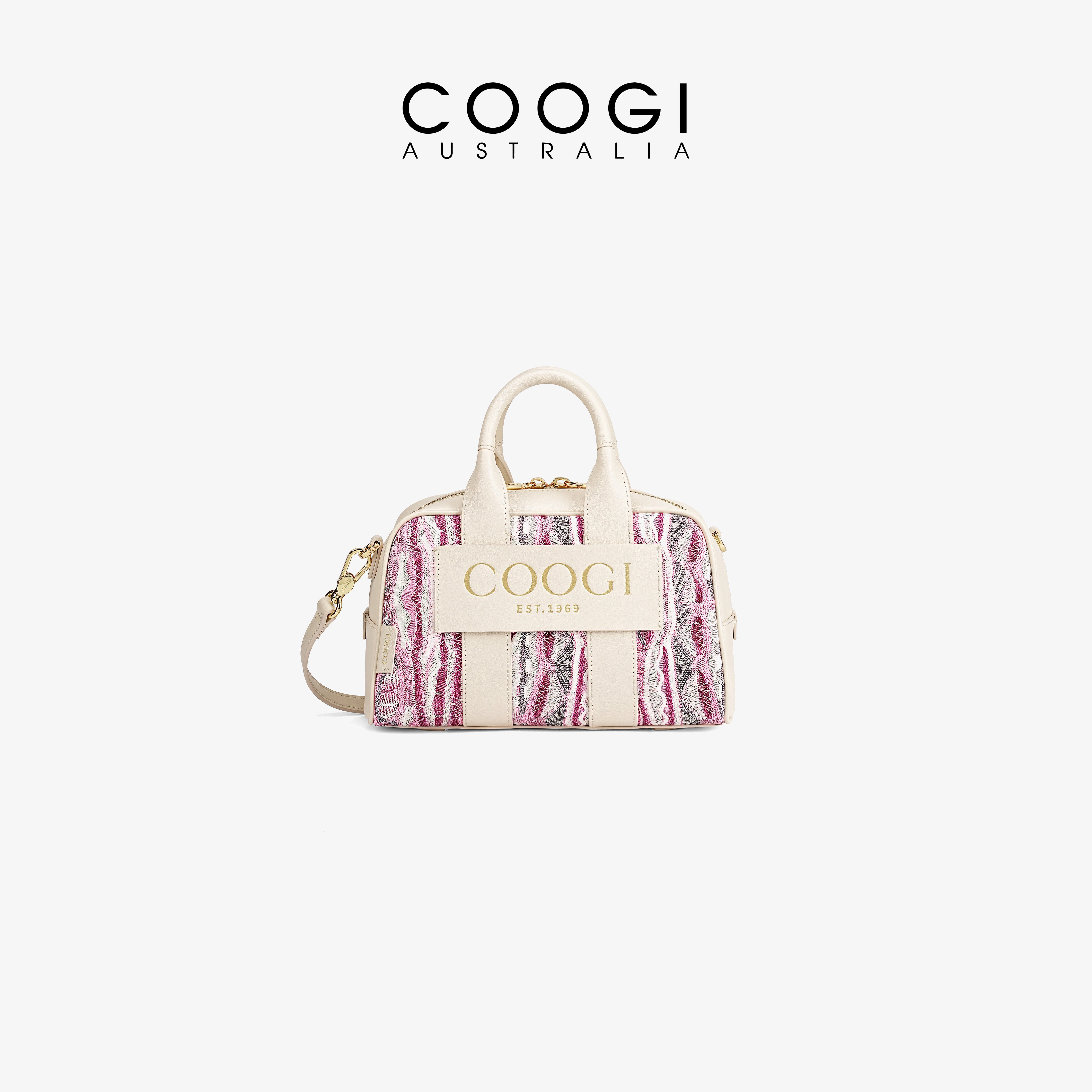 [祝绪丹同款]COOGI包包女手提包新款轻奢高级感单肩斜挎保龄球包,淘宝优惠券,粉丝福利购,淘宝优惠卷