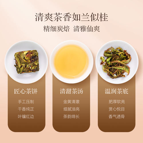 大用山秋茶2A级乌龙茶有机漳平水仙体验装48g6泡袋泡清香型兰花香 - 图0