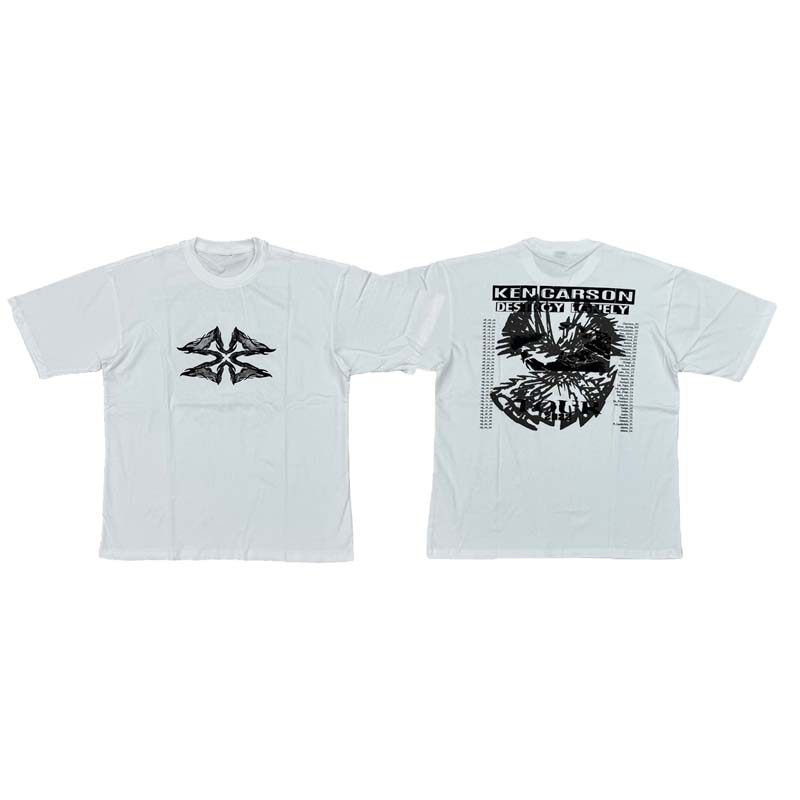 Destroy Lonely ken carson man tour merch X tee limited short-sleeved T-shirt